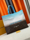 Gradient Blue Shopping Bag