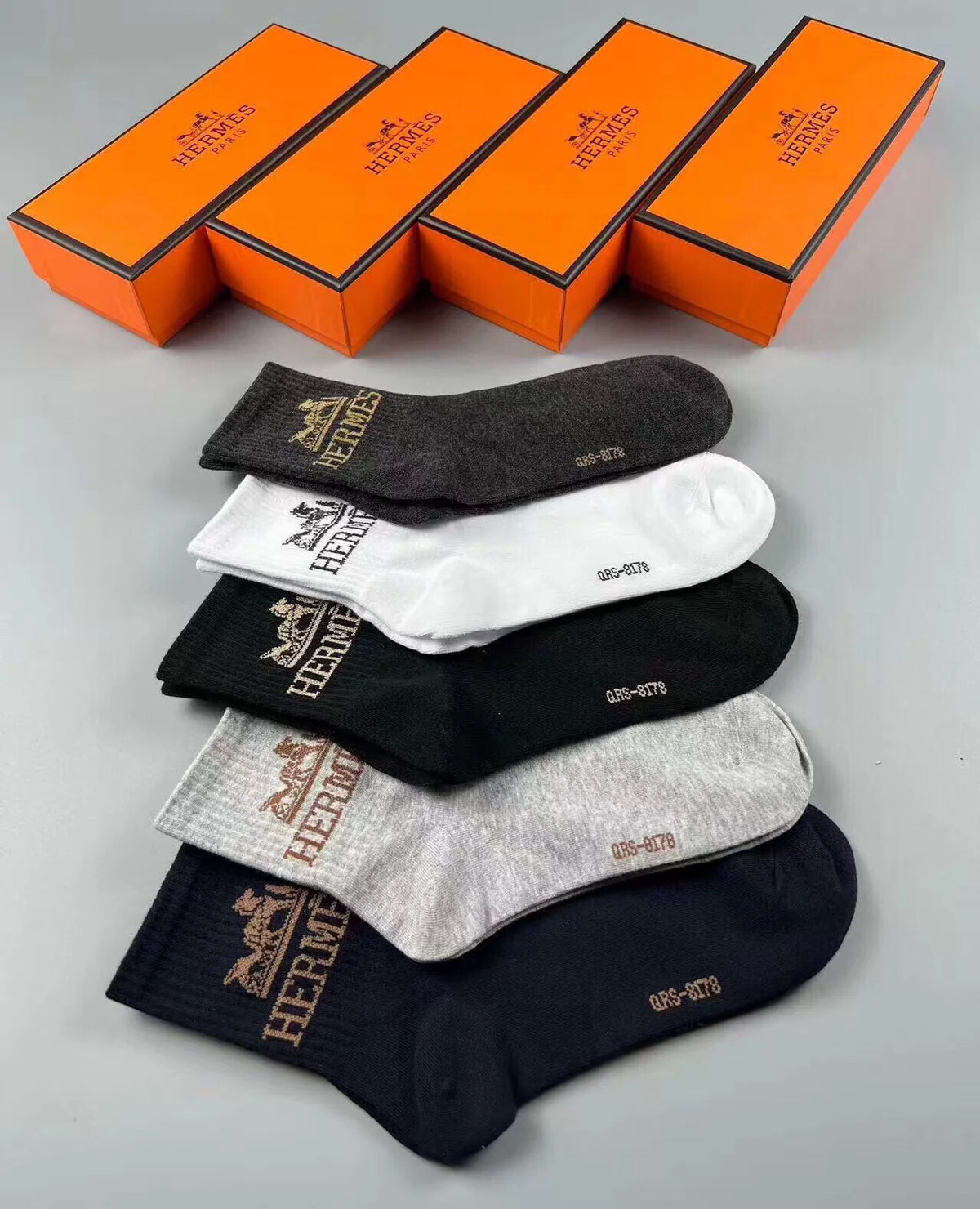 New jacquard classic socks