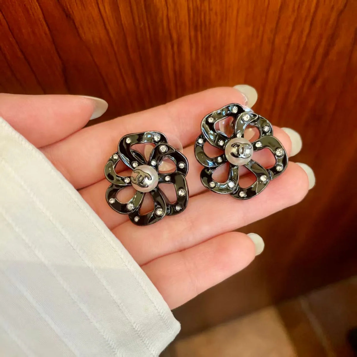 New Camellia Earrings