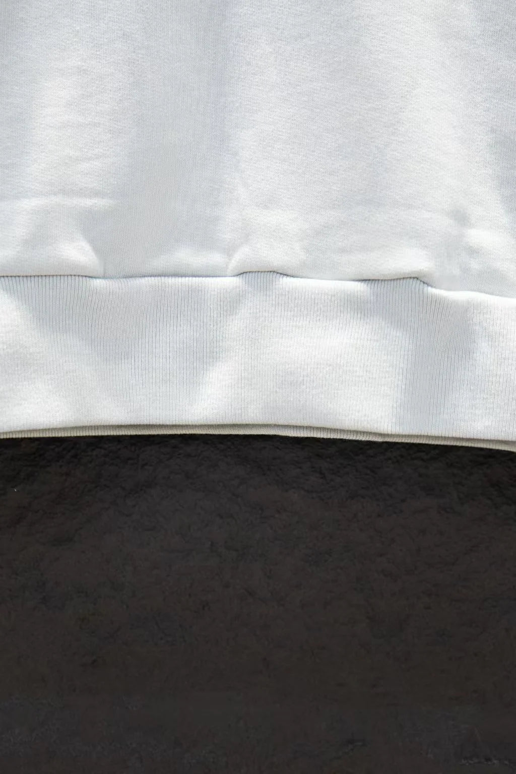 New open chest embroidered hooded sweatshirt