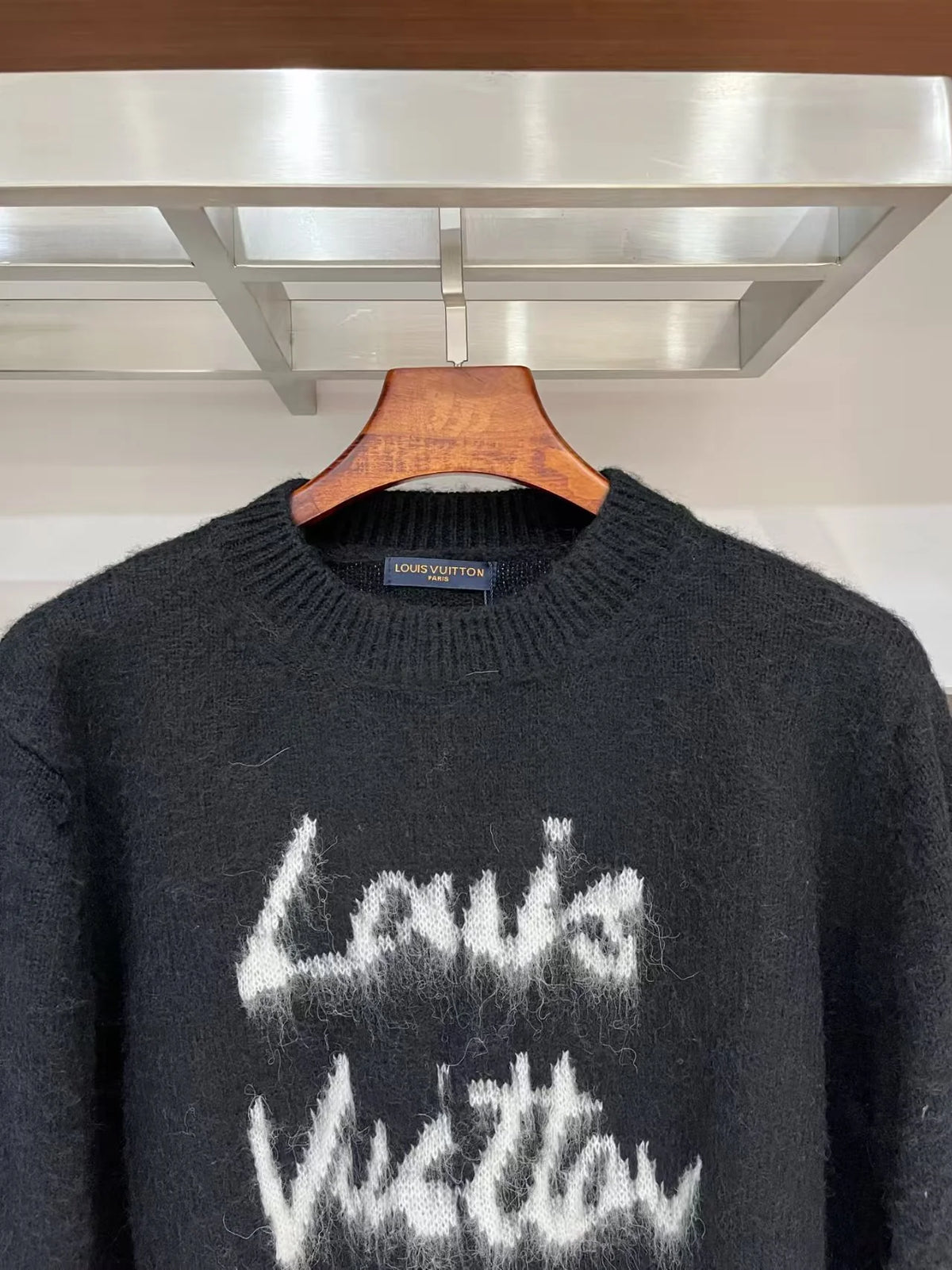 New mohair jacquard sweater