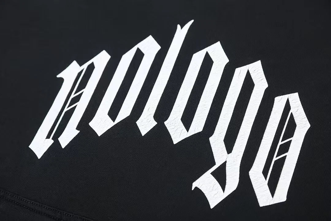 New printed hooded sweatshirt