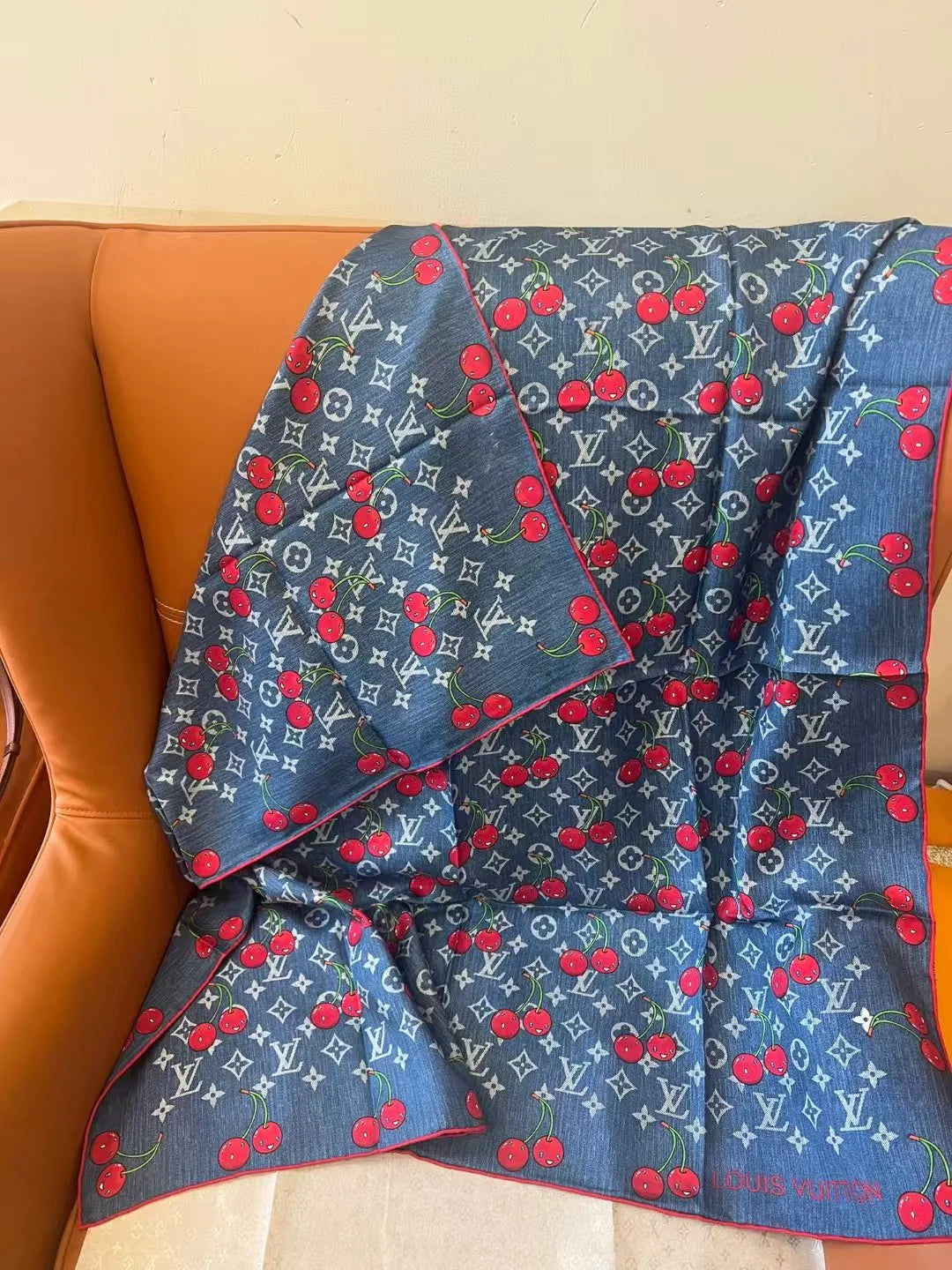 Cherry large handkerchief