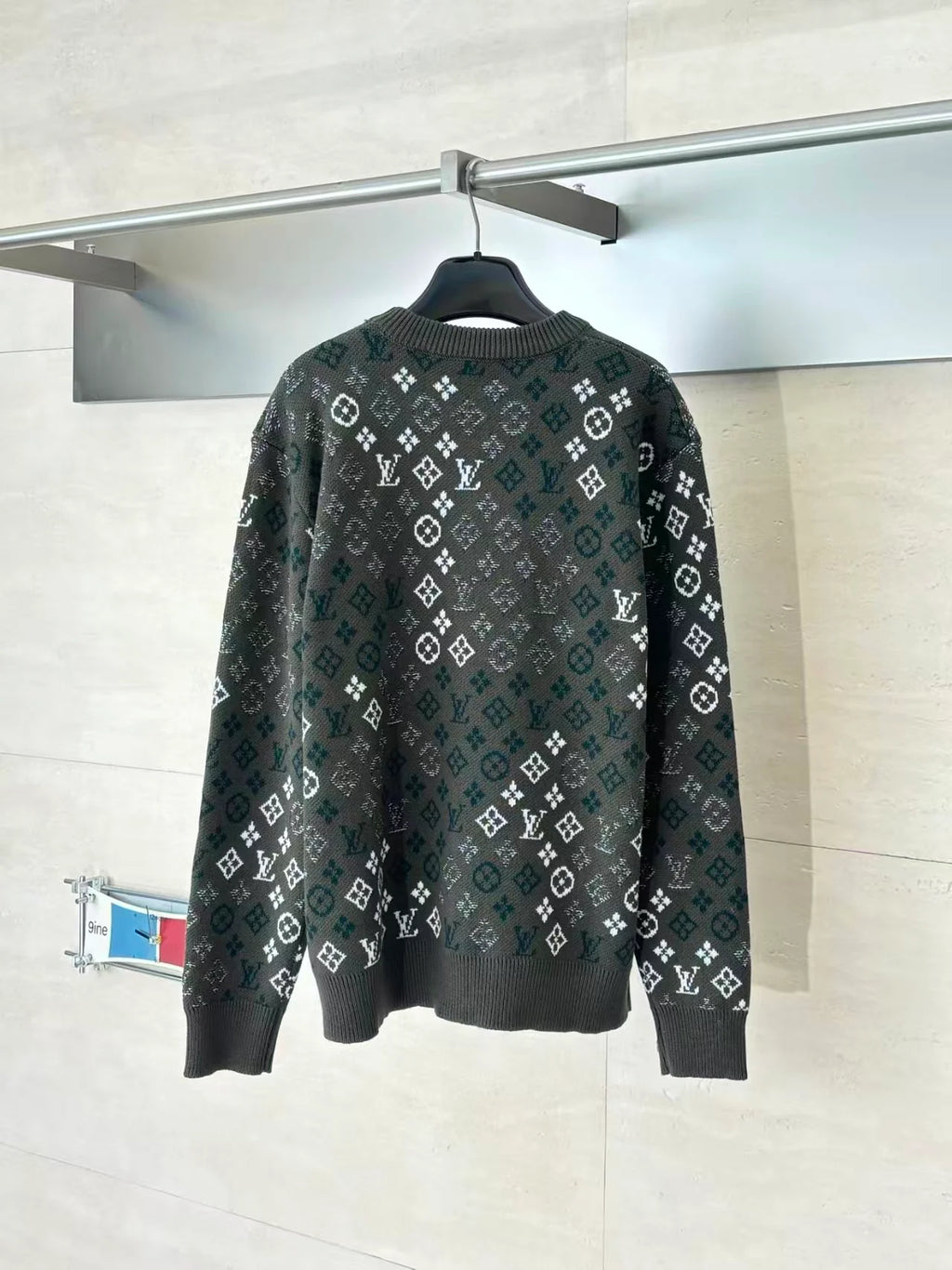 New fully printed jacquard sweater