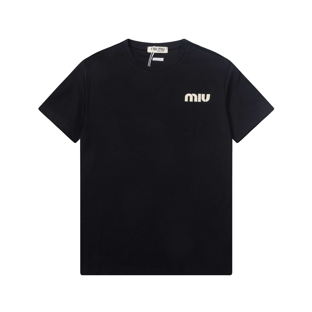 Letter Embossing T Shirt