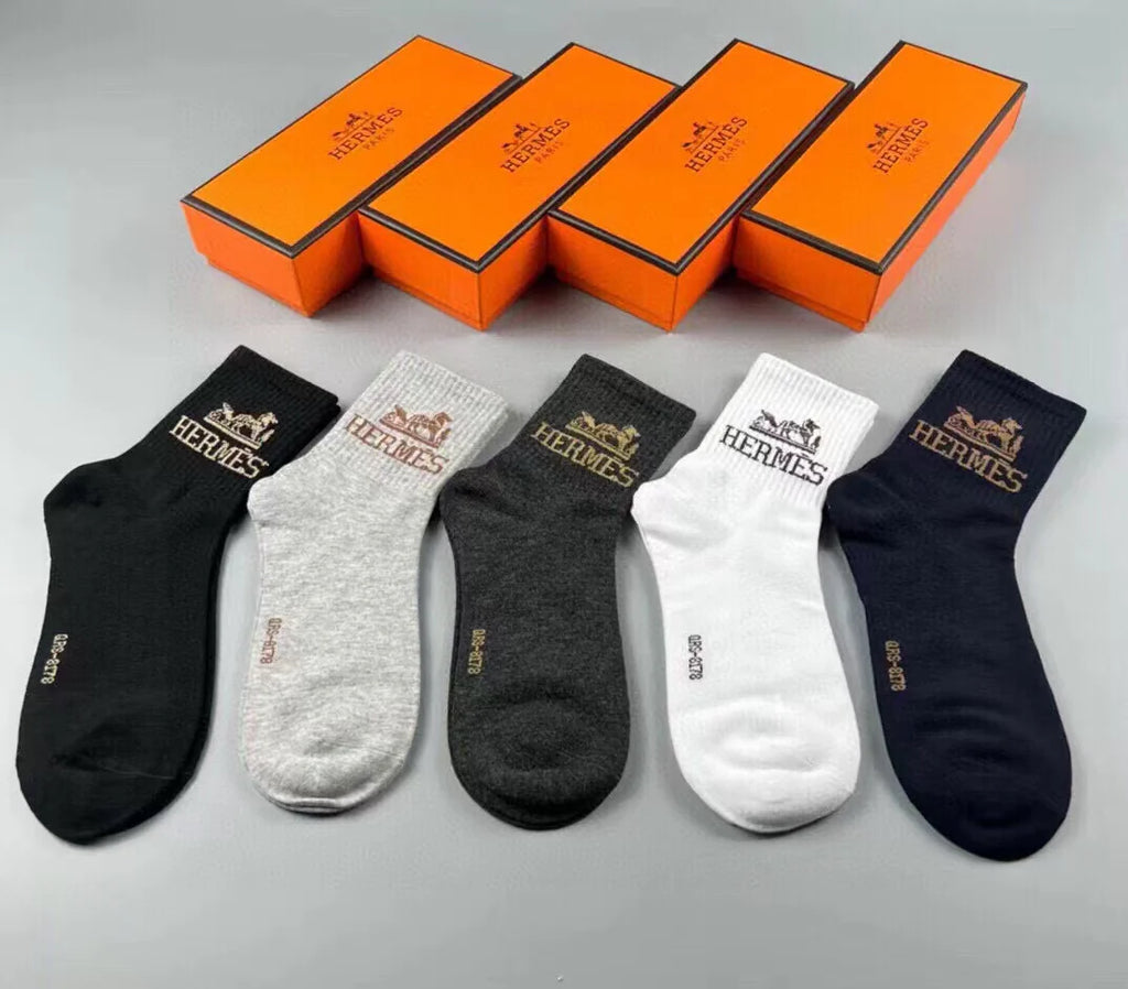 New jacquard classic socks