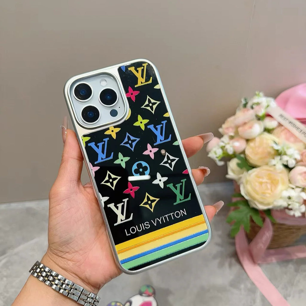 Electroplated glass magnetic phone case