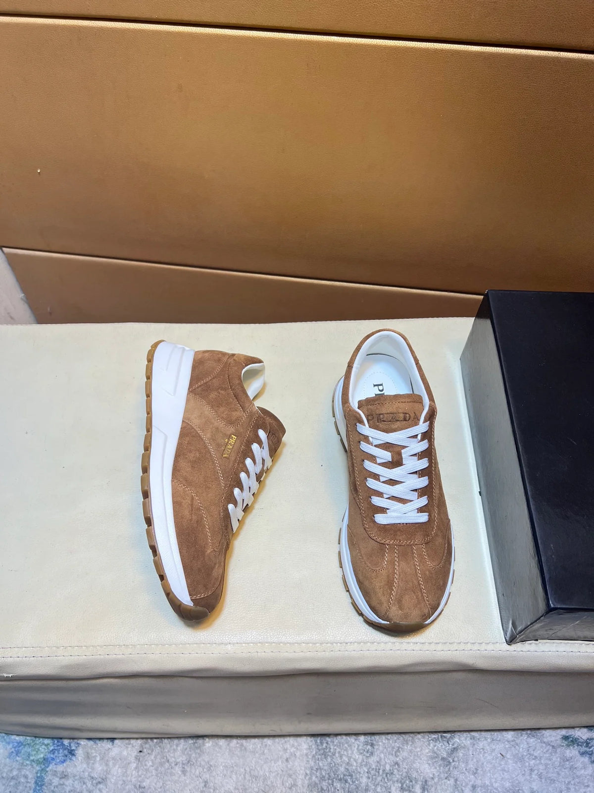 Classic high silk canvas men's shoes