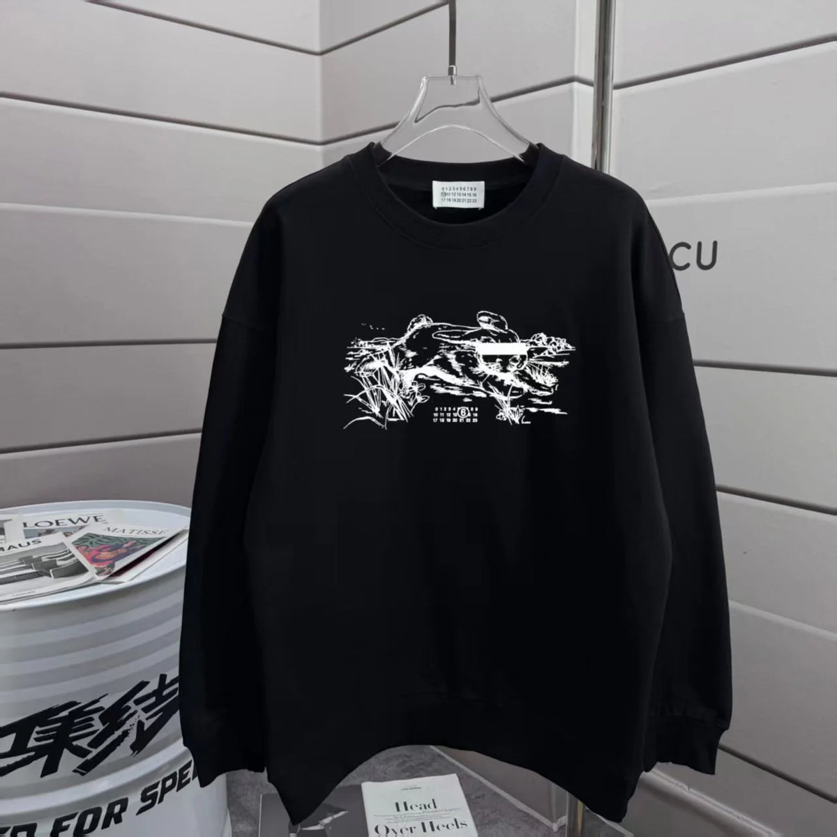 New printed hoodie
