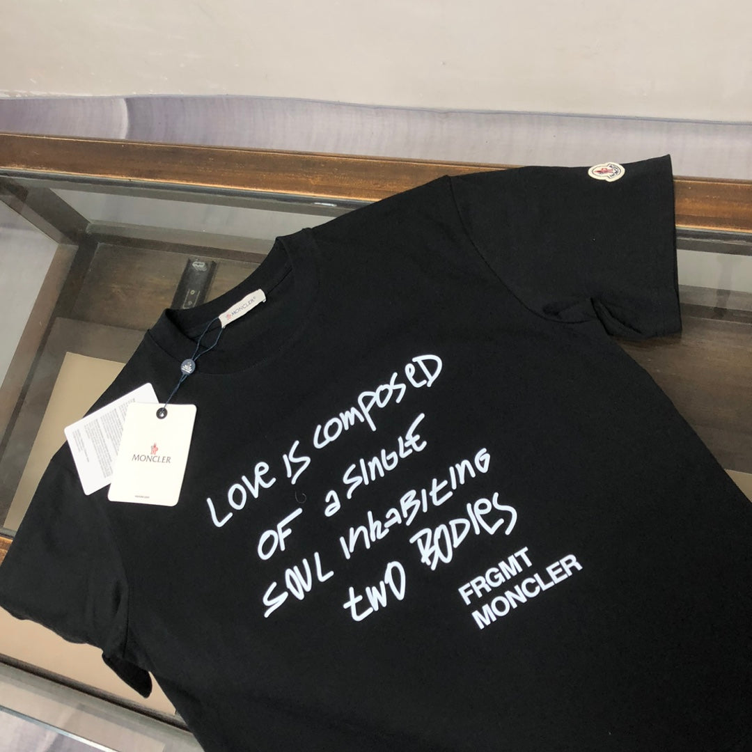 Double yarn pure cotton fabric T-shirt
