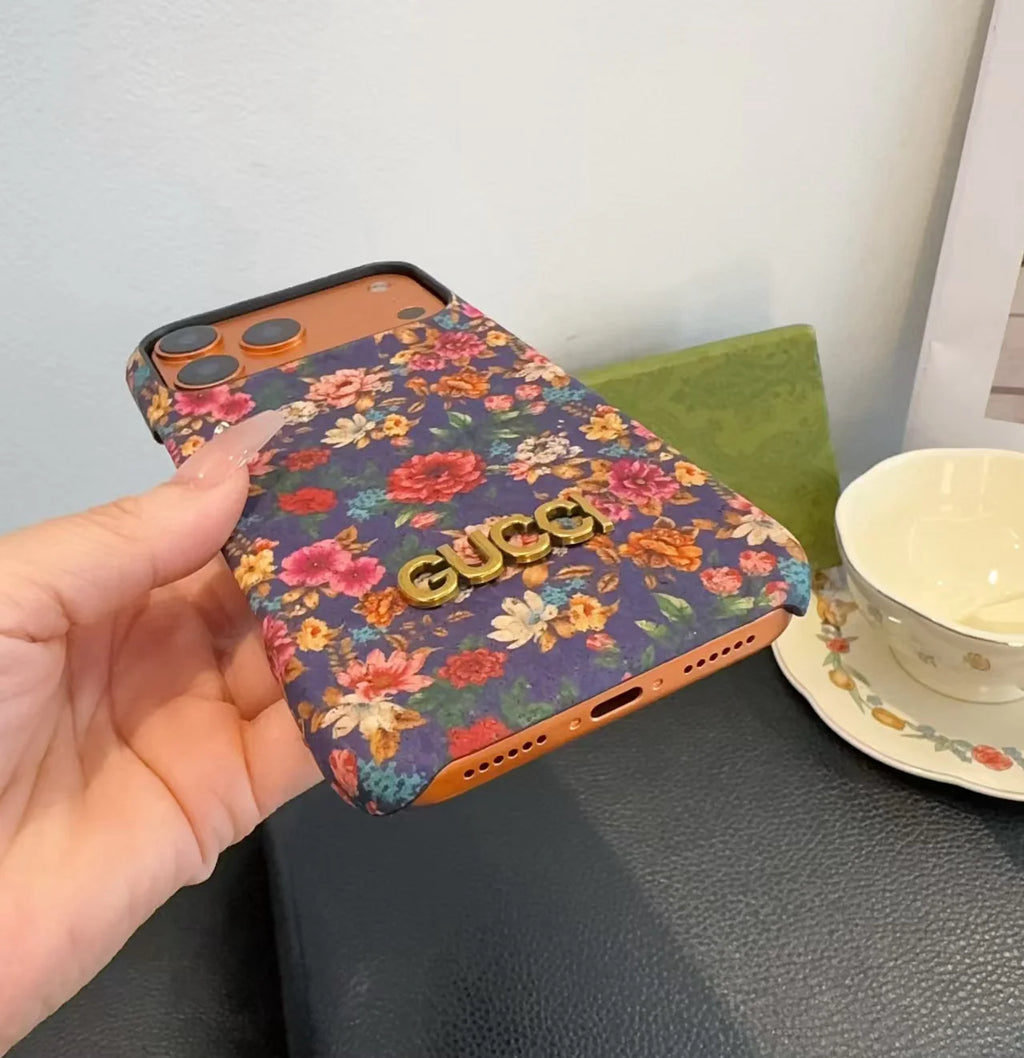 New floral phone case