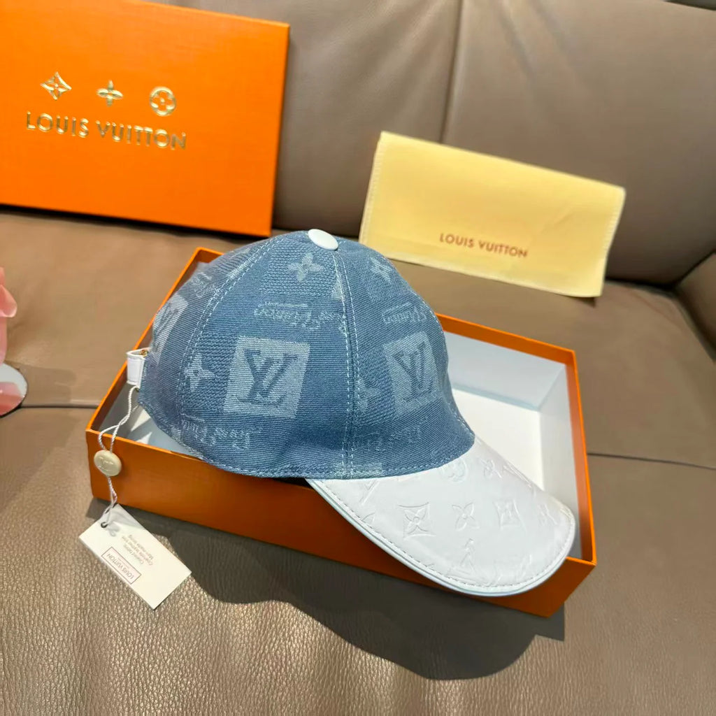 New denim baseball cap