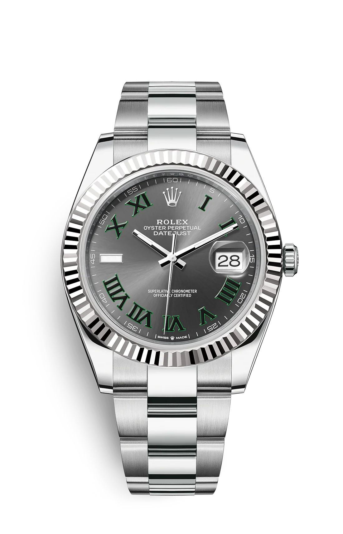Grey Silver - 904L Steel - Automatic - 41mm
