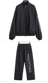 New printed sports suit