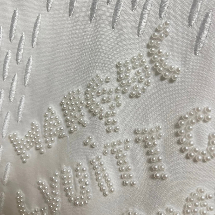 Pearl Embroidered T-Shirt