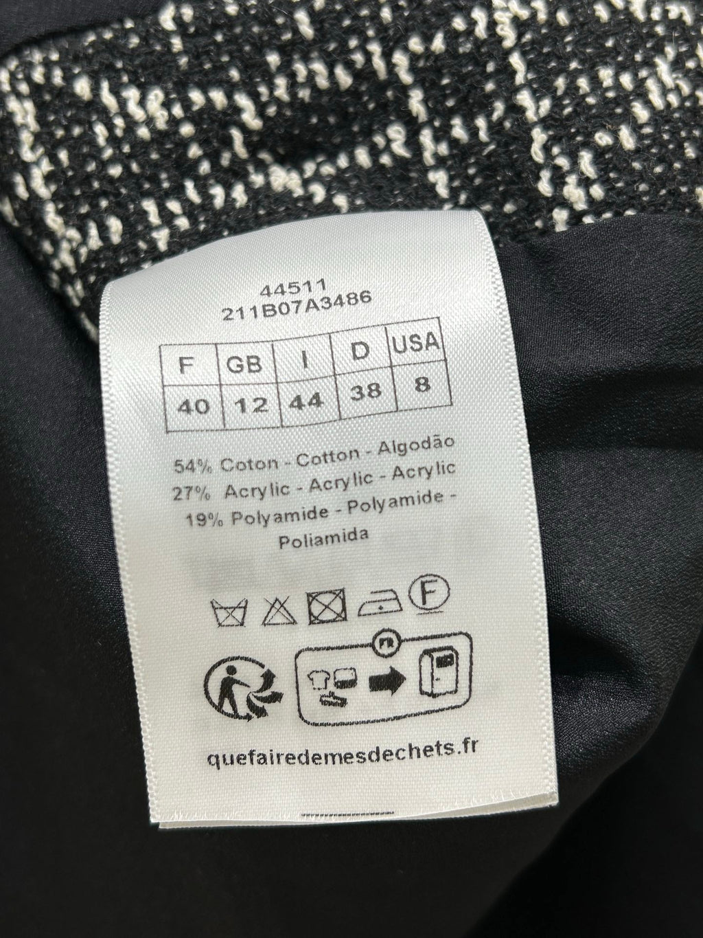 D cannage woven dress