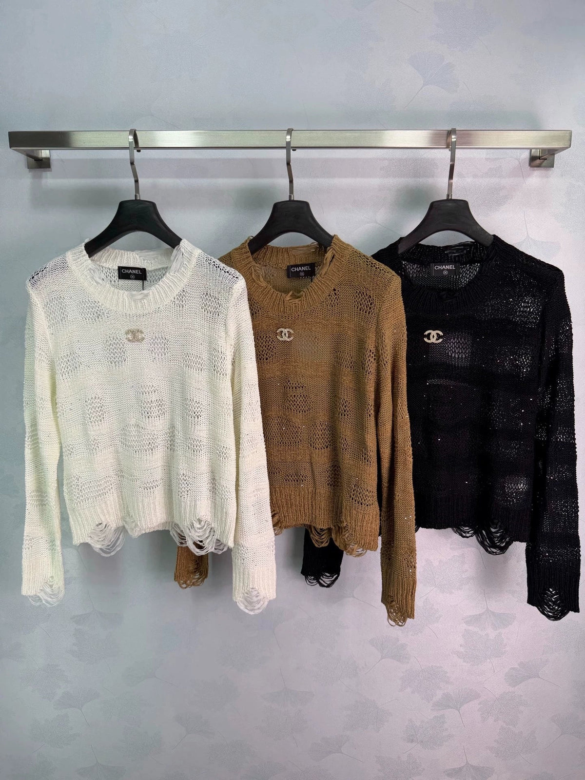 26 Early Autumn New Hollow Knit Sweater