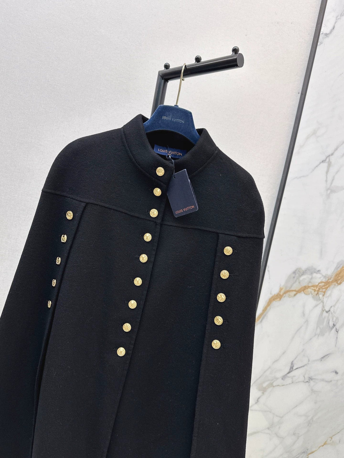 25fw Cashmere cloak jacket