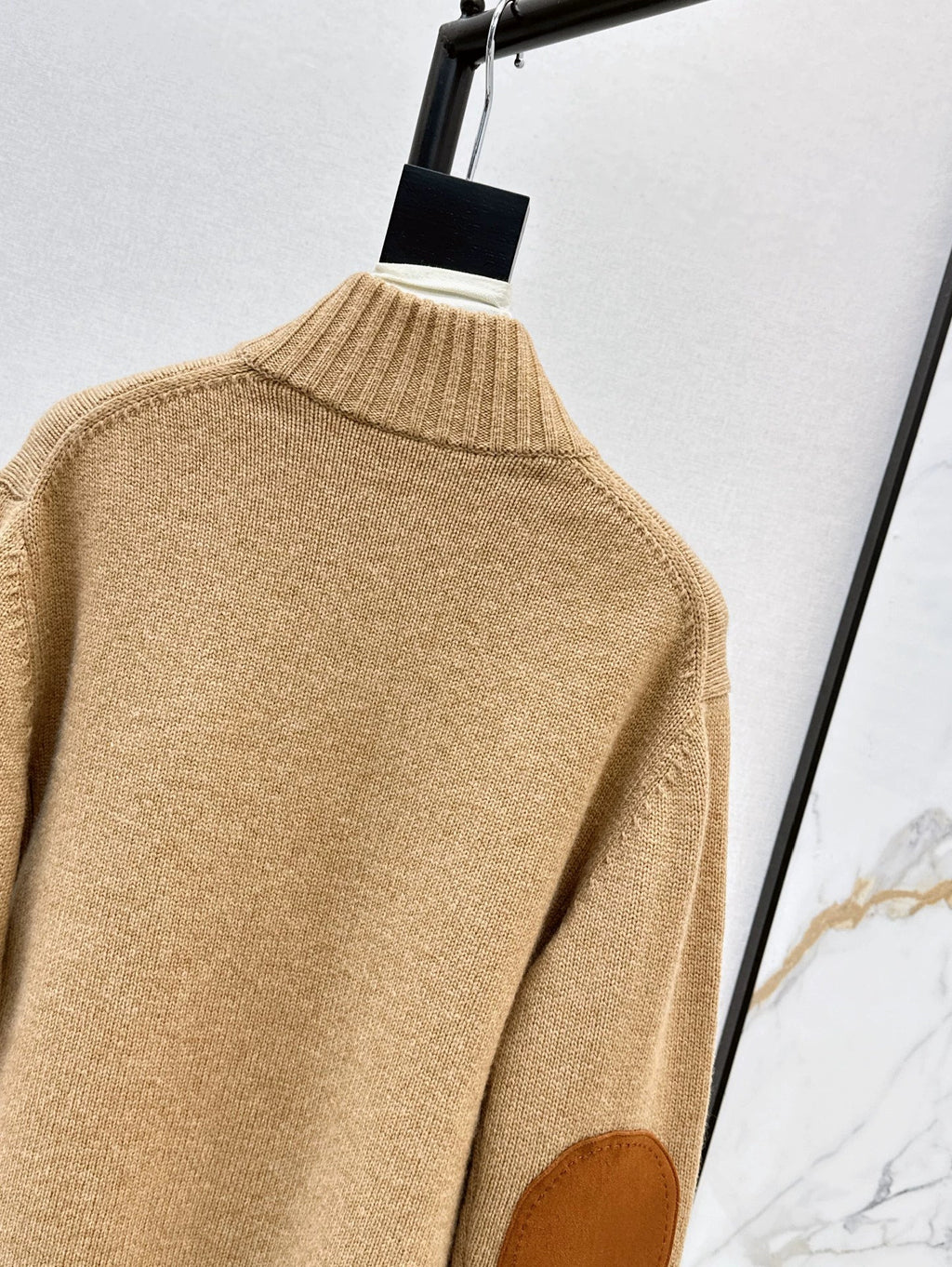 25fw new cashmere stand collar jacket