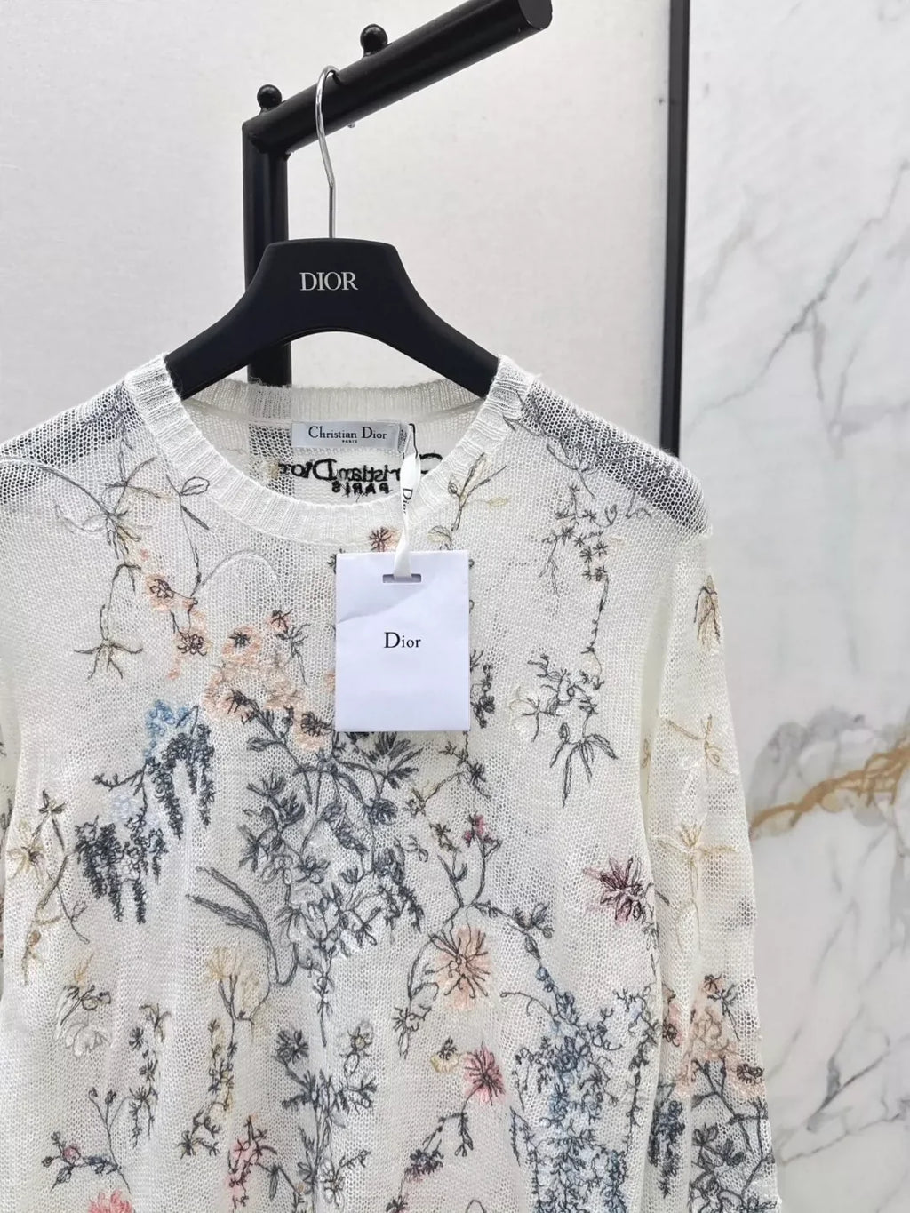 25fw Mohair knitted sweater
