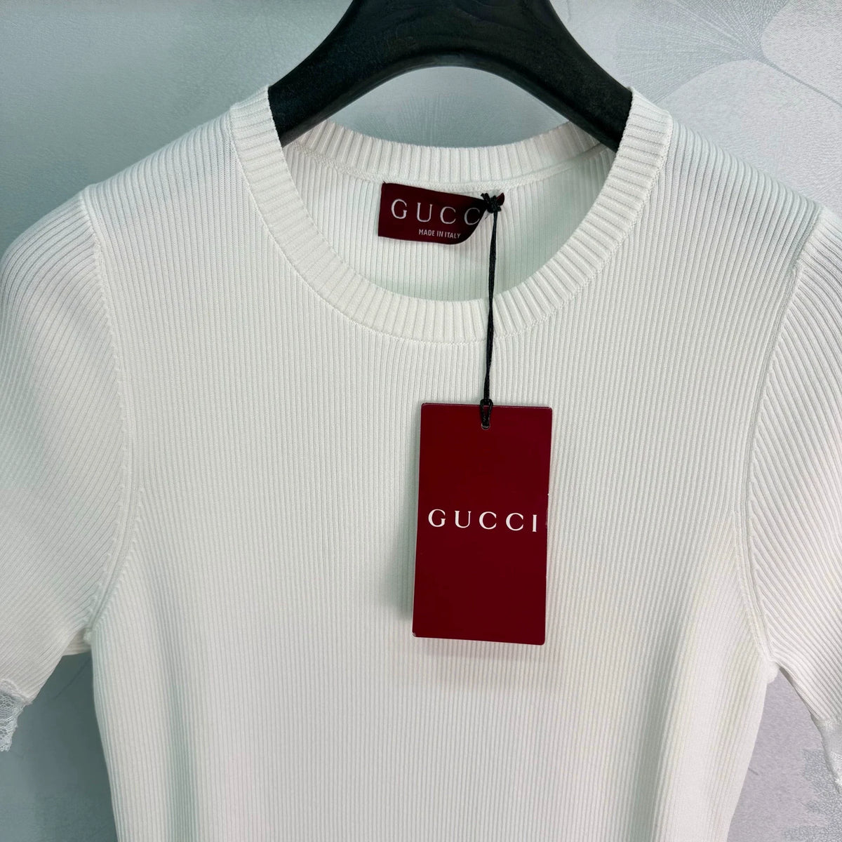 26SS White Knit Dress
