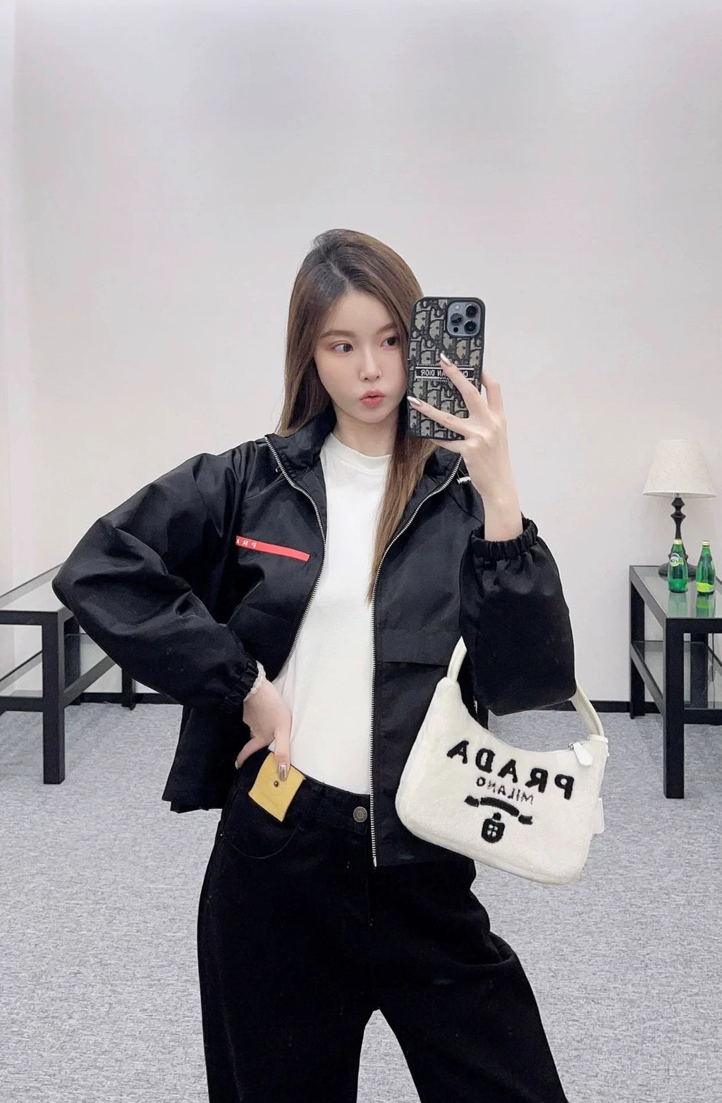 25fw Storage hooded charging jacket