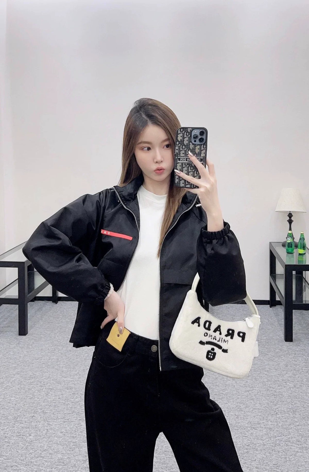 25fw Storage hooded charging jacket