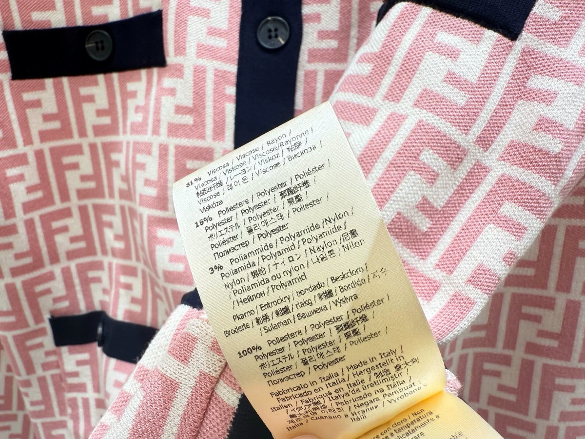 25fw Old flower knitted cardigan