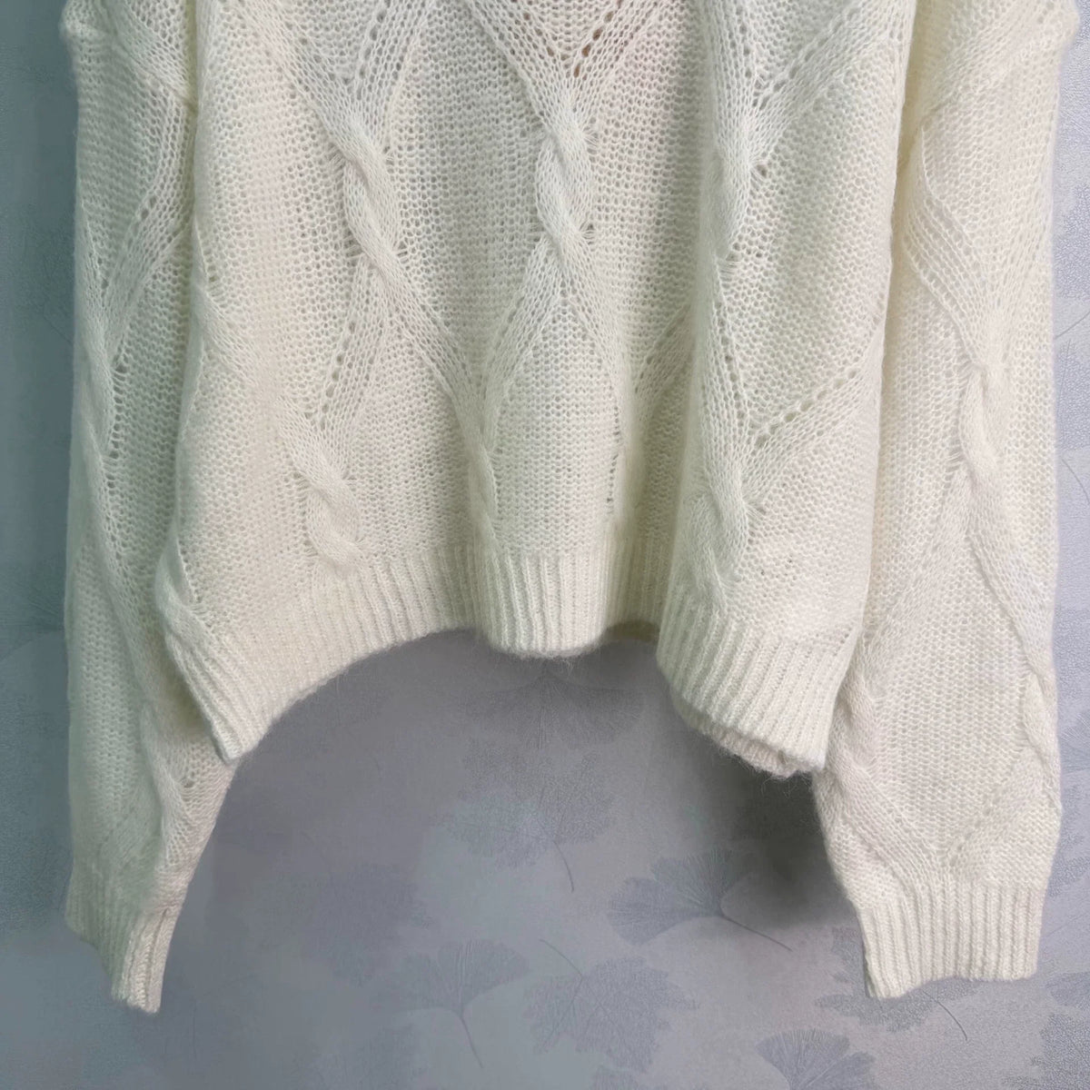 26 Early Autumn New Patchwork Knit Sweater