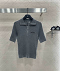 Mi 25 Lapel knitted top