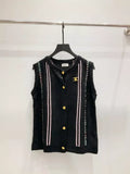 25fw Rainbow Knitted Tank Top