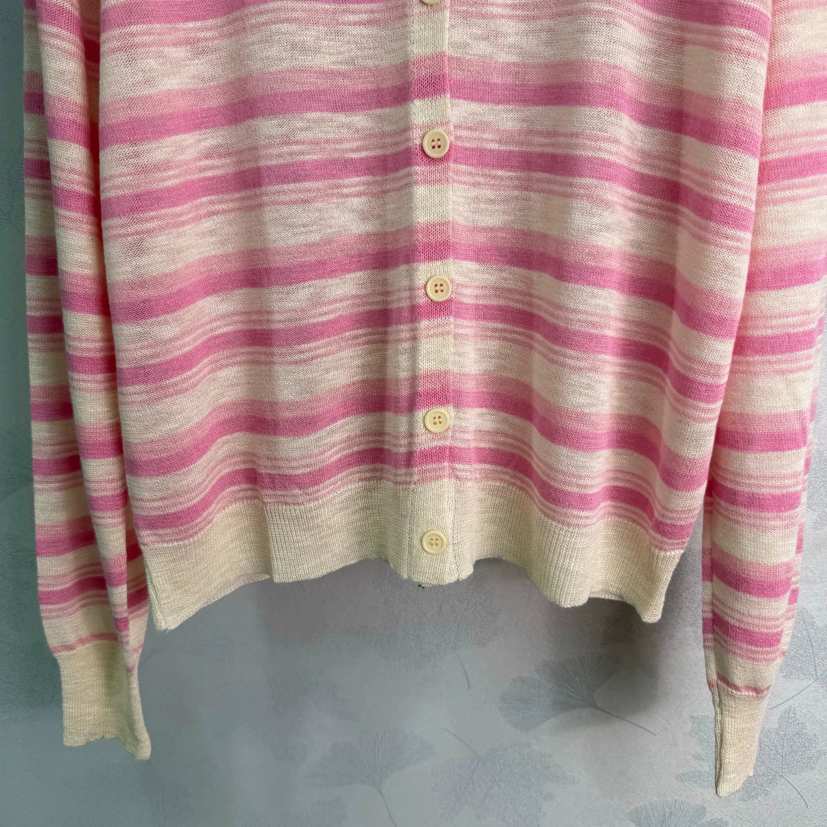 Loewe/26 Early Autumn New Striped Long-Sleeve Cardigan