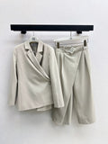 25fw Side button decorative suit jacket