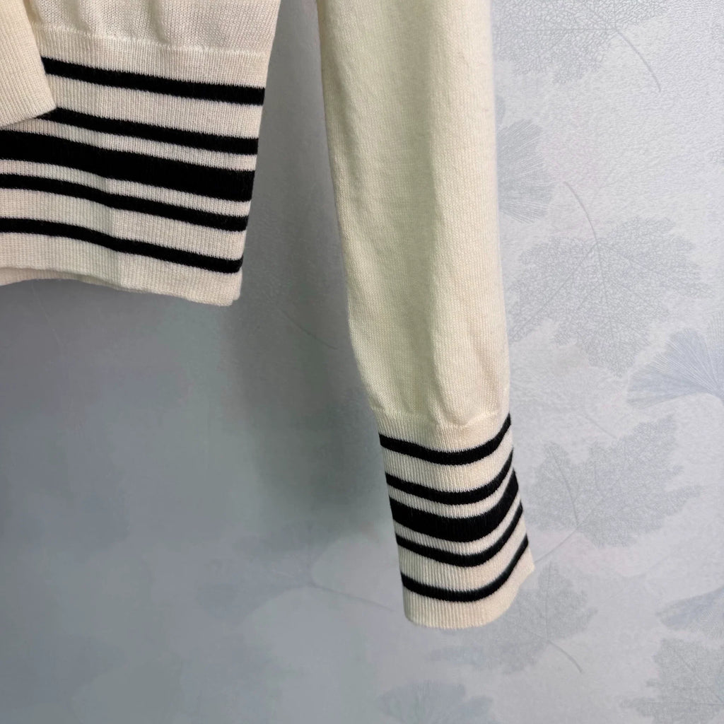 26 Early Autumn New Hollow Knit Polo Shirt
