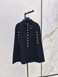 25fw Cashmere cloak jacket