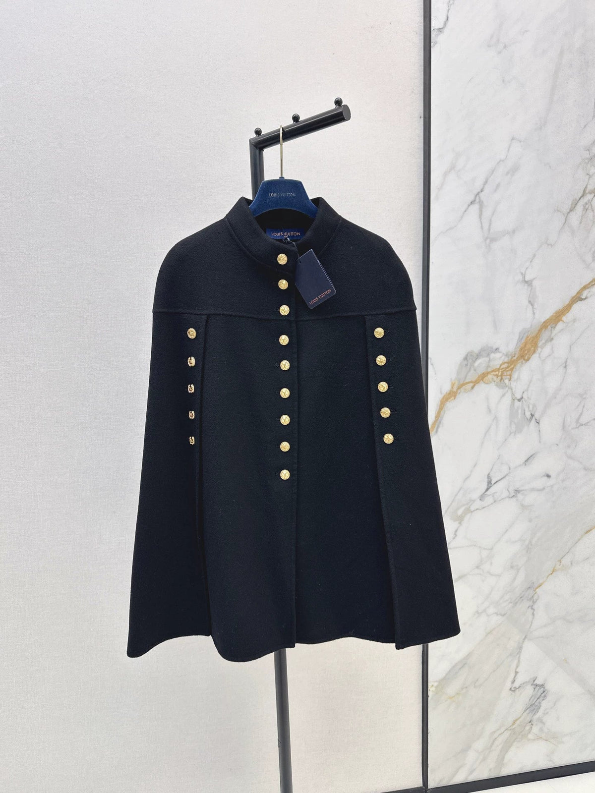 25fw Cashmere cloak jacket