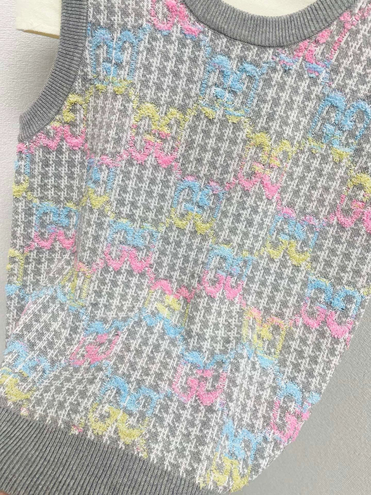 25fw Jacquard vest