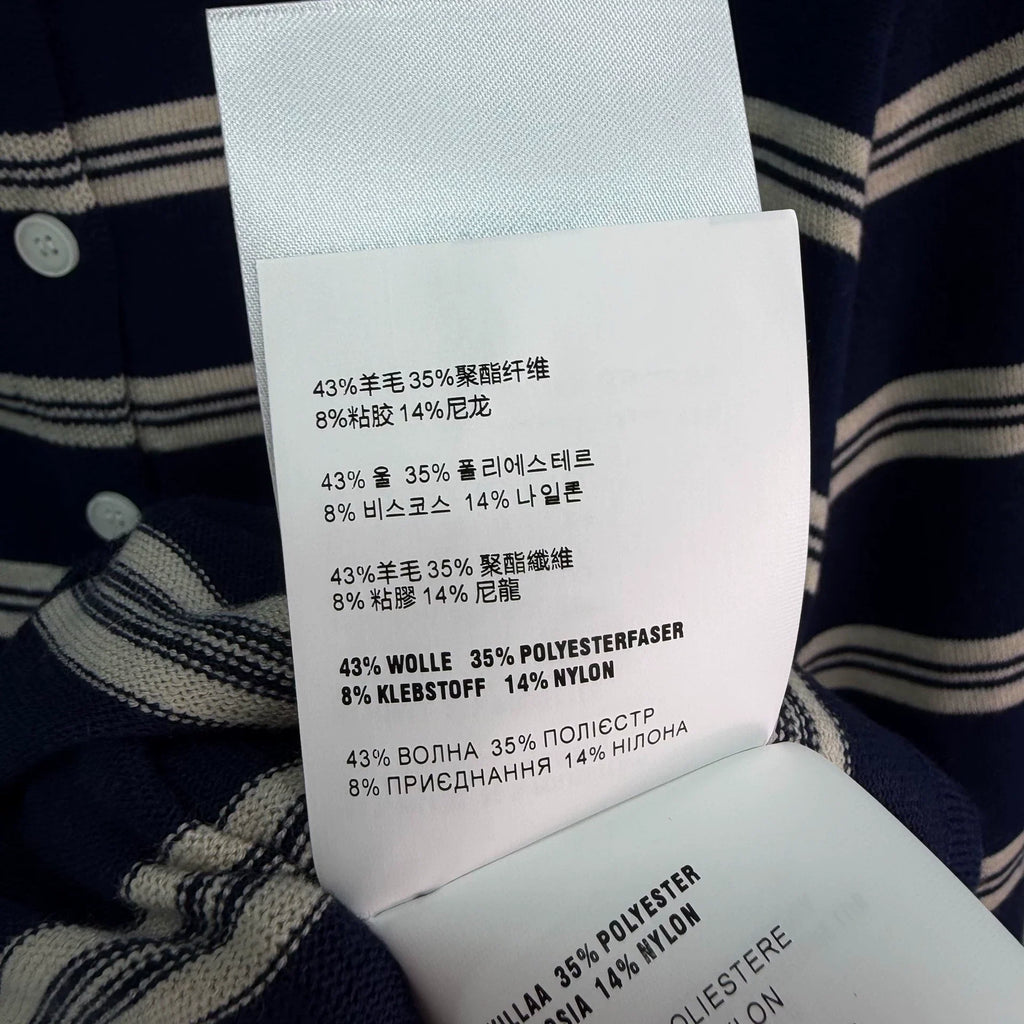 26 Early Autumn New Striped Vest and Knit Cardigan Two-Piece Set