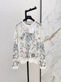 25fw Mohair knitted sweater