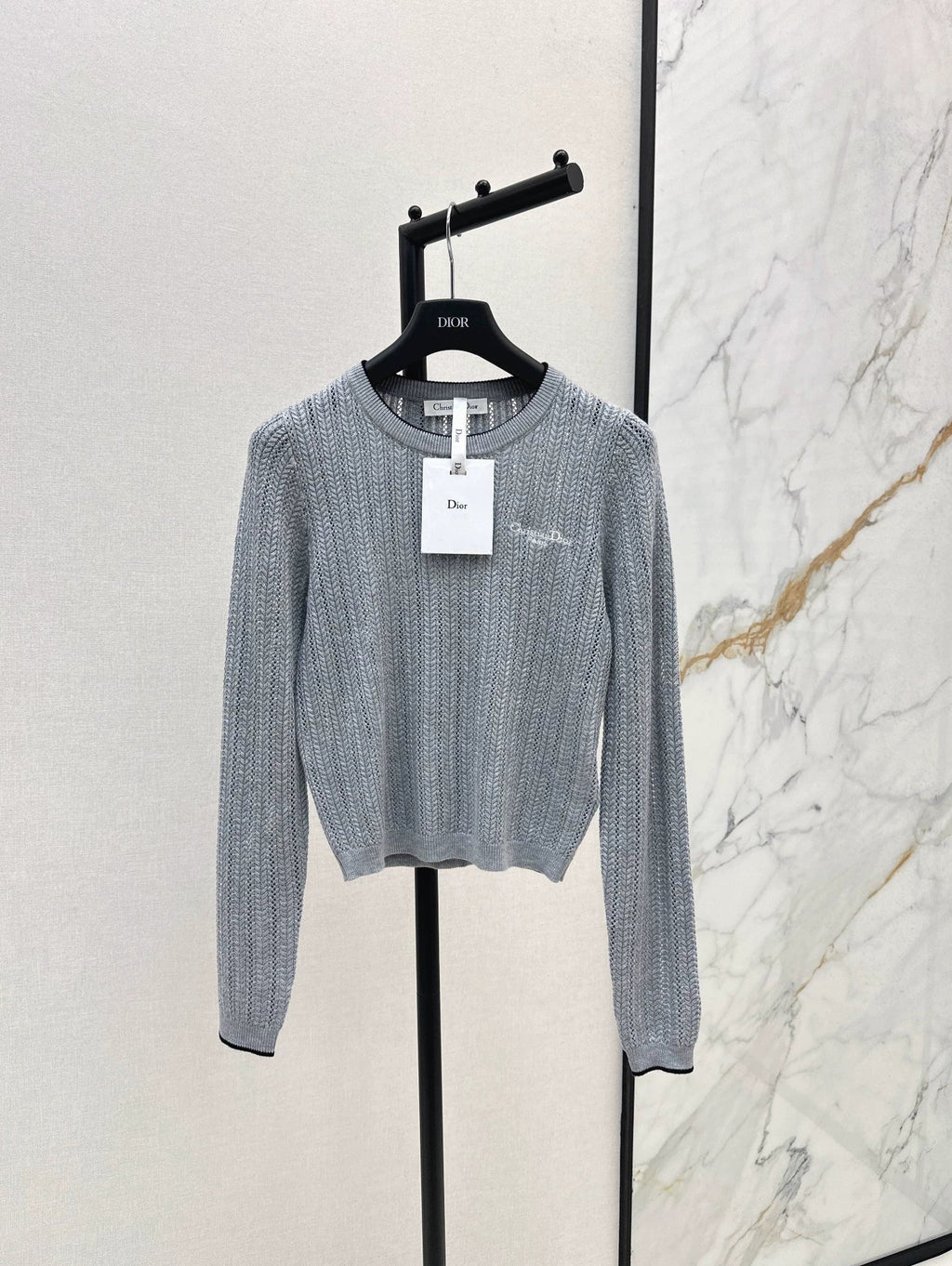25fw Long sleeved knitted sweater