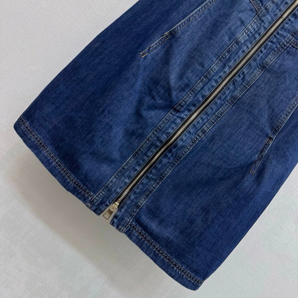 26New ArrivalPaneled Denim Dress