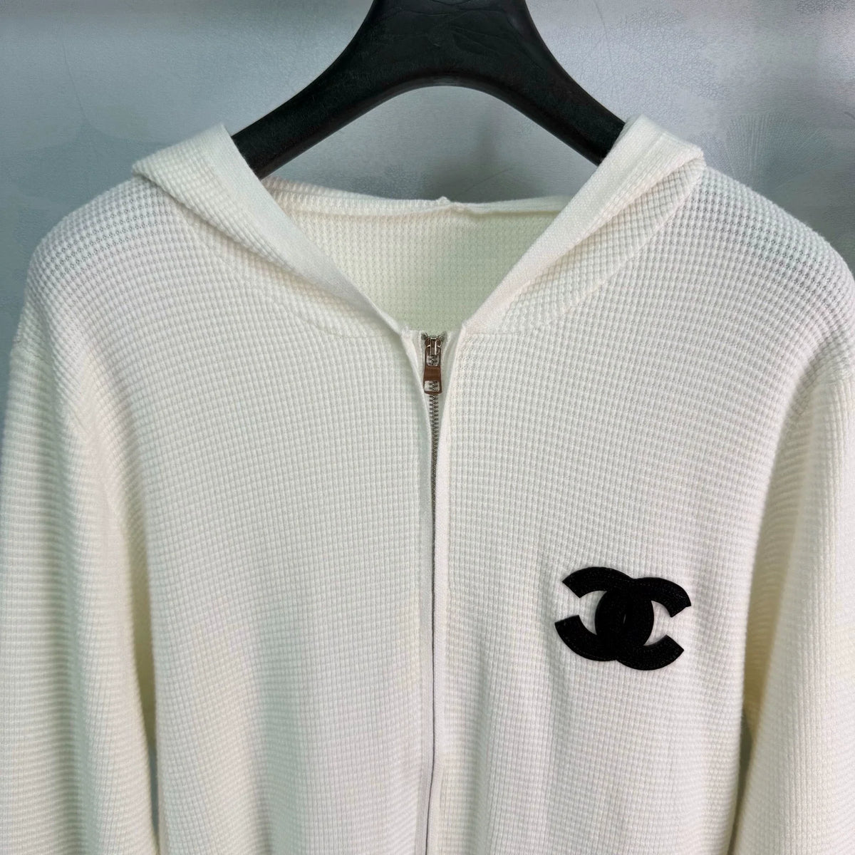 26 Early Autumn New Off-White Waffle Knit Hoodie & Pants Set