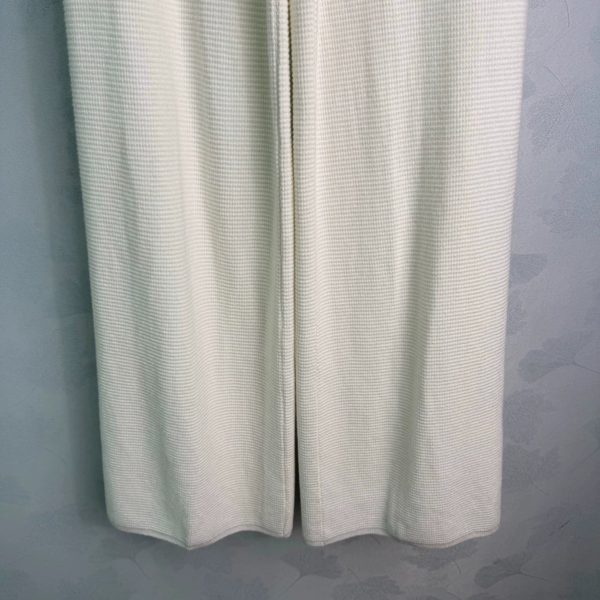 26 Early Autumn New Off-White Waffle Knit Hoodie & Pants Set