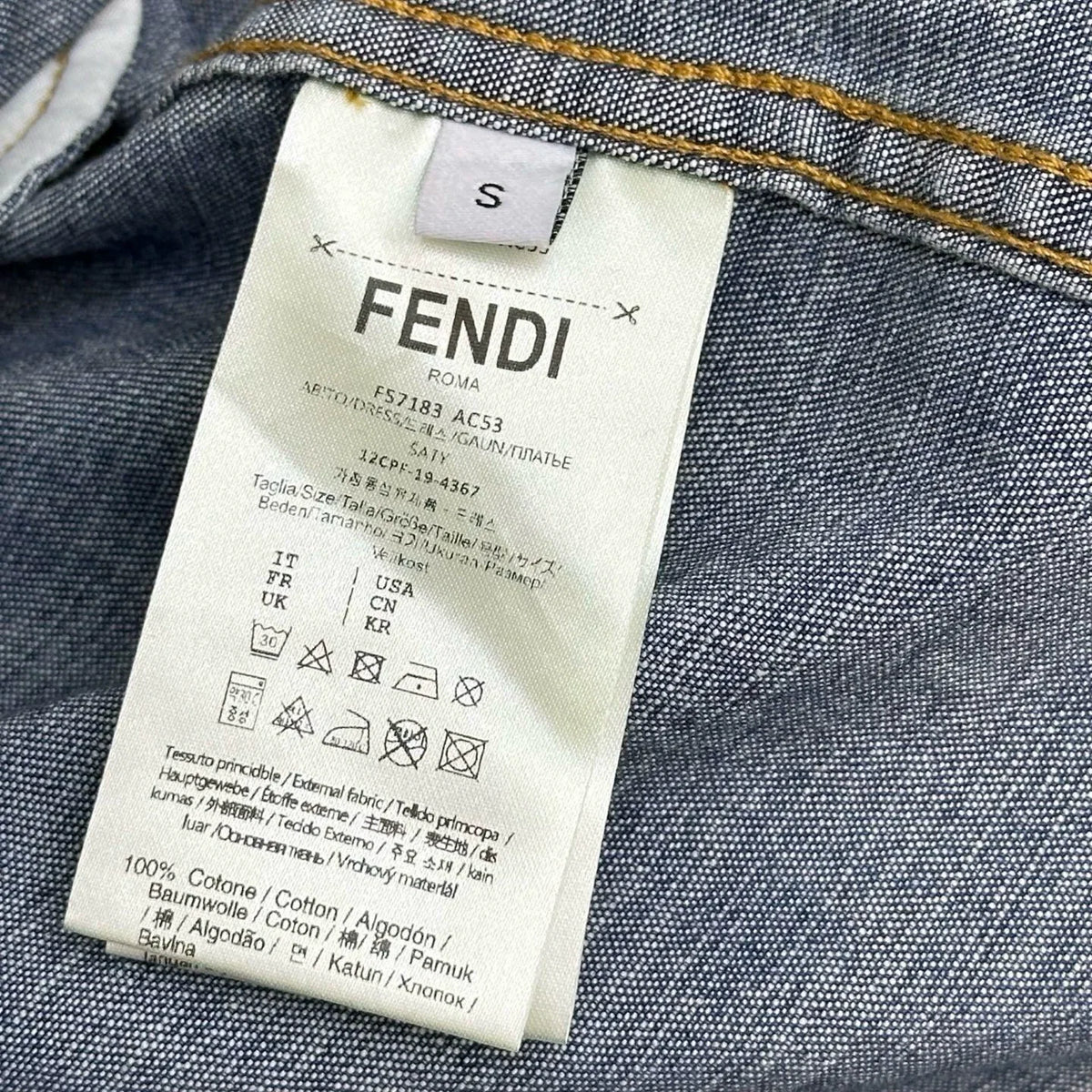26New ArrivalPaneled Denim Dress