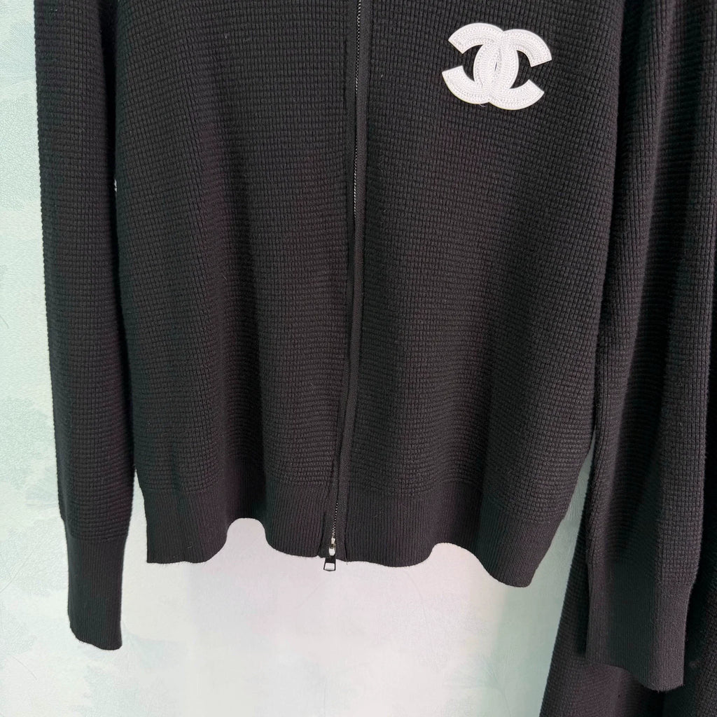 26 Early Autumn New Off-White Waffle Knit Hoodie & Pants Set