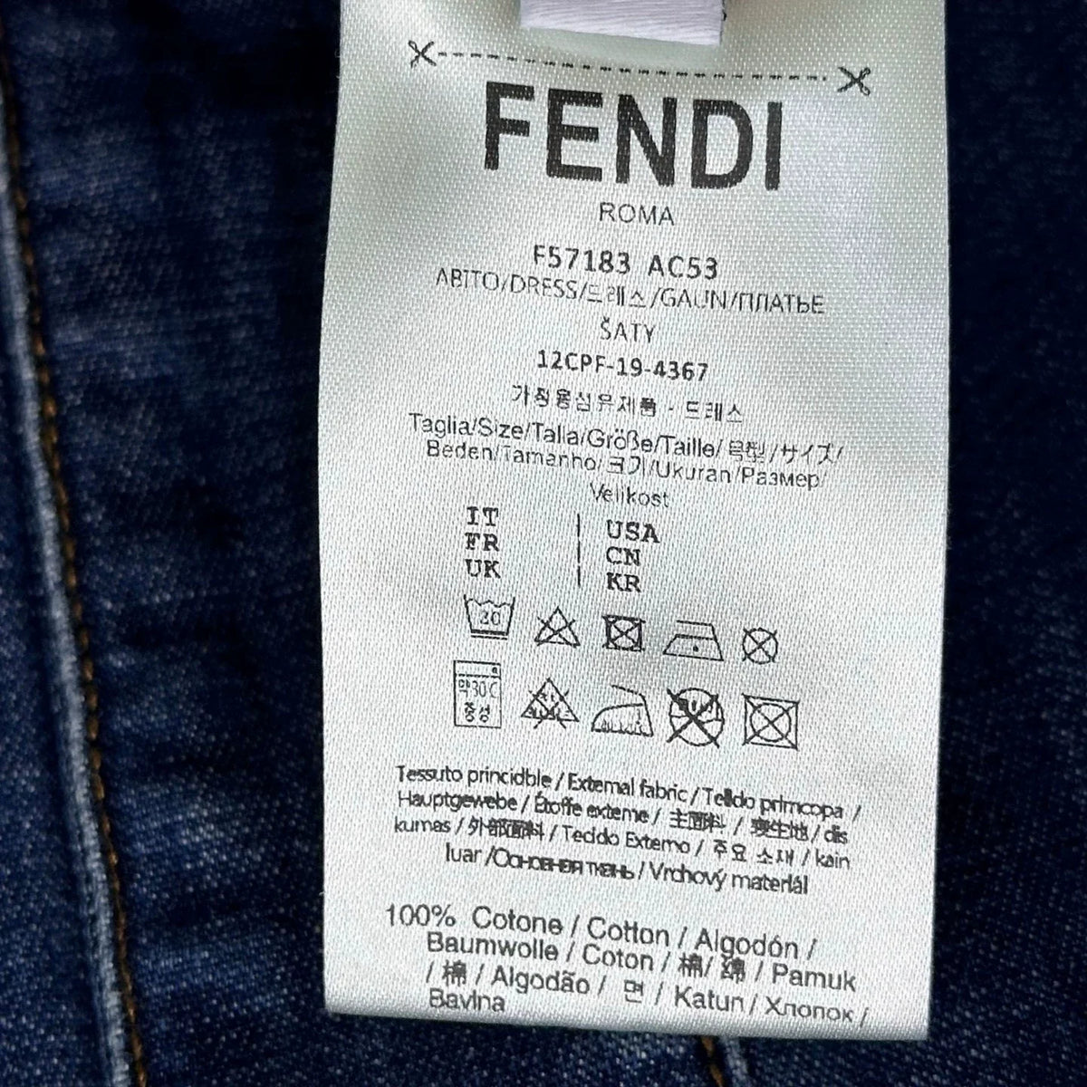 26New Arrival:Paneled Denim Midi Skirt with Slit