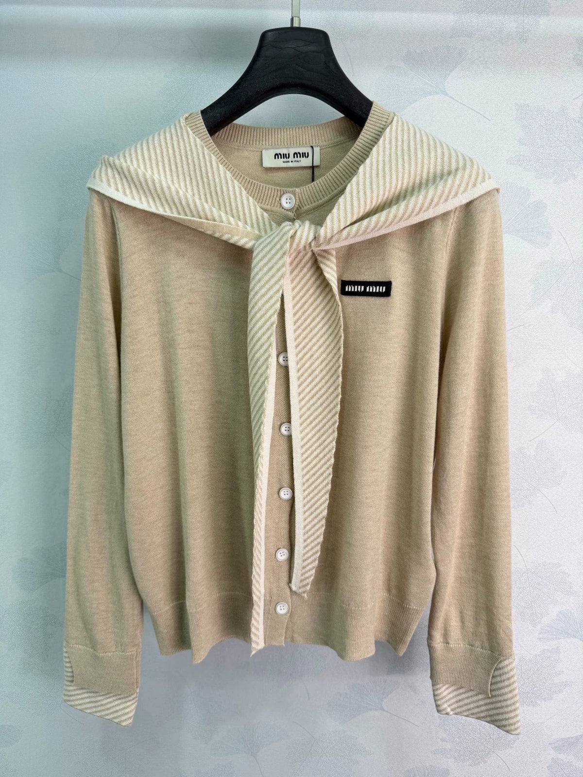 26 Early Autumn New Striped Shawl Knit Cardigan