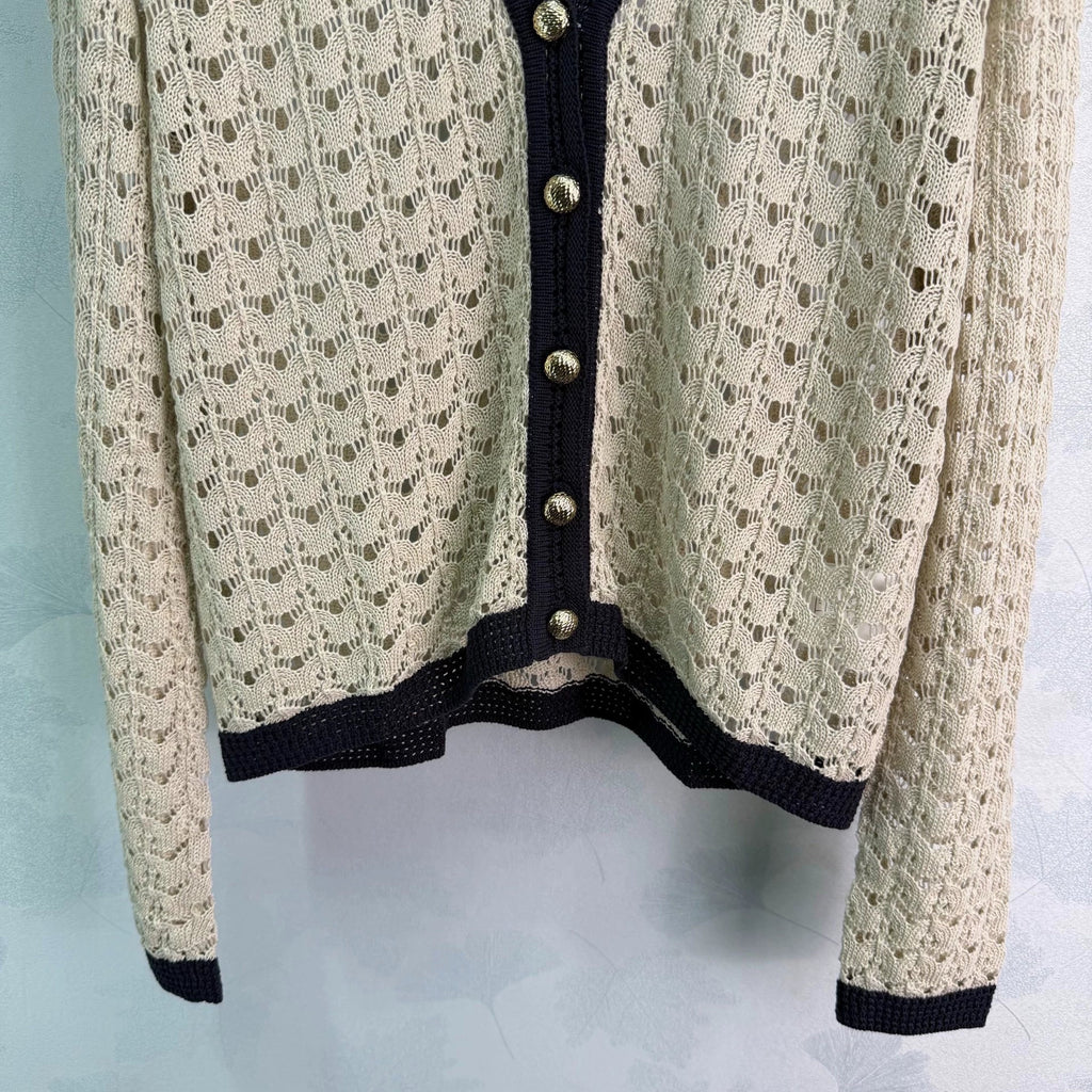 26 Early Autumn New V-Neck Sleeveless Knit Cardigan