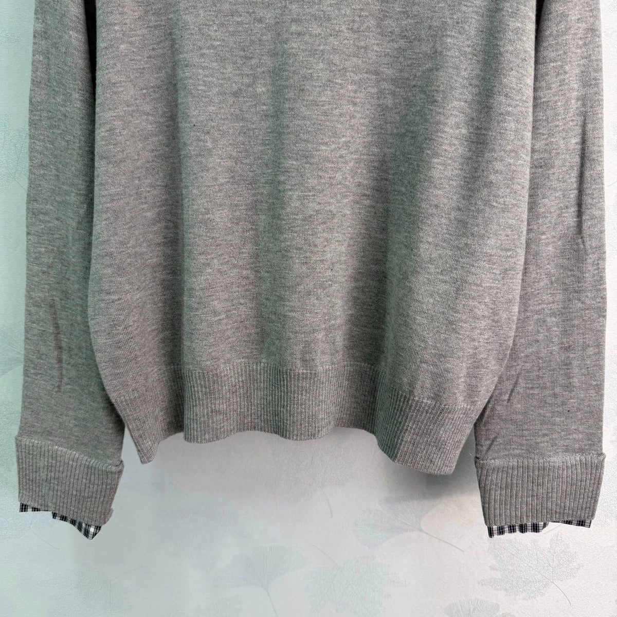 26 Early Autumn New Plaid Two-in-One Long Sleeve