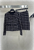25fw Knitted dress set